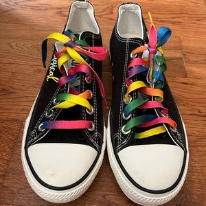 E-LOV Junior Black Skate Shoes